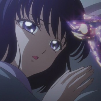 Амулет из Кристалла Тайорон в аниме Sailor Moon Crystal