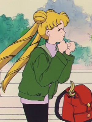 Одежда Цукино Усаги в 28-ой серии аниме