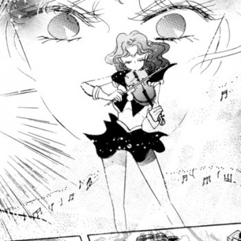 Скрипка «Marine Cathedral» в манге