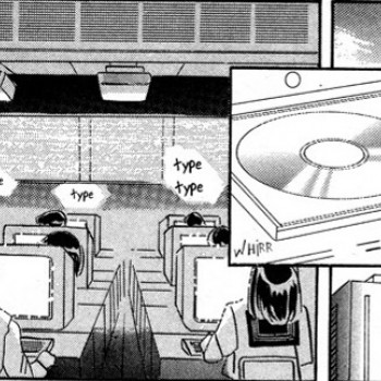 Кристальный диск для обучения детей-гениев в манге