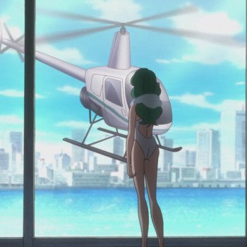 Вертолёт Кайо в аниме Sailor Moon Crystal