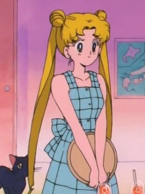 Одежда Цукино Усаги в 18-ой серии аниме