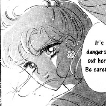 Серёжки-розы Макото