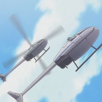 Вертолёт Тэно в аниме Sailor Moon Crystal