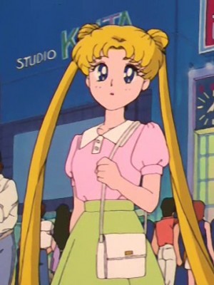 Одежда Цукино Усаги в 19-ой серии аниме