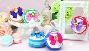 Sailor Moon Senshi Macaron Mascot Charm Pouches