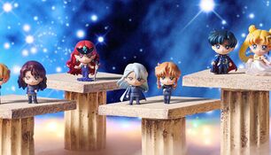 Чиби-фигурки из серии "Dark Kingdom Petit Chara set"