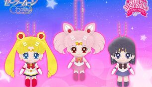 4 комплект плюшевых чиби-брелоков по СМК